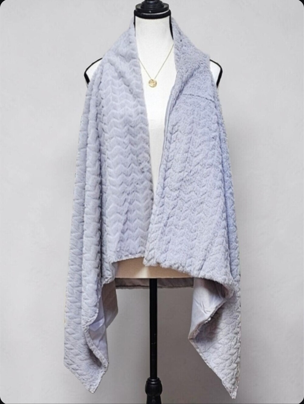 MARCUS ADLER NEW YORK | FAUX FUR WRAP VEST - NWT!